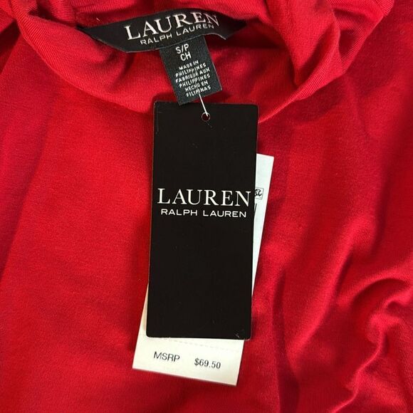 NWT Ralph Lauren Martin Festive Red Turtleneck - Picture 10 of 10
